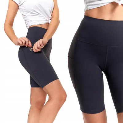 Produktbild von Damen-Radleggings mit Taschen, bequem fürs Training, MORAJ GRAPHITE M