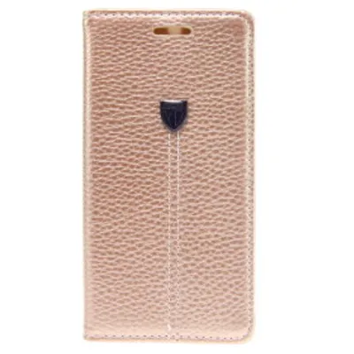 Produktbild von Book Case Handyhülle für Galaxy S6 Edge Gold Schutz Tasche