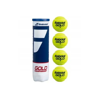 Imagen del producto de Babolat Gold Championship, color amarillo, goma, 4 unidades, diseño: motivo, apto para: todos, género: unisex