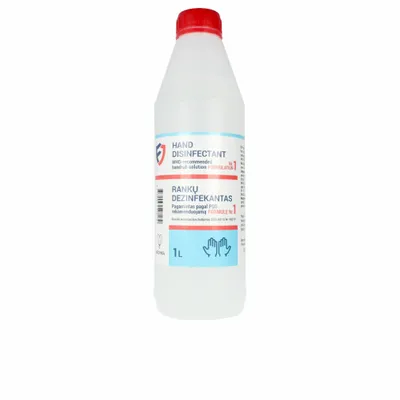 Image de Solution désinfectante pour les mains 80% d'alcool 1000 ml