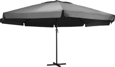 Produktbild von Sonnenschirm mit Aluminium-Mast 600 cm Anthrazit