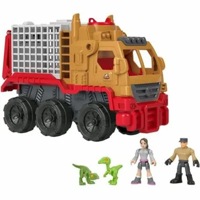Immagine prodotto di Imaginext Jurassic World Nuove avventure: Trasportatore di dinosauri & Yaz