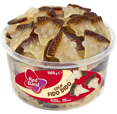 Produktbild von Red Band Fido Dido Cola 100 Stück, 1100g