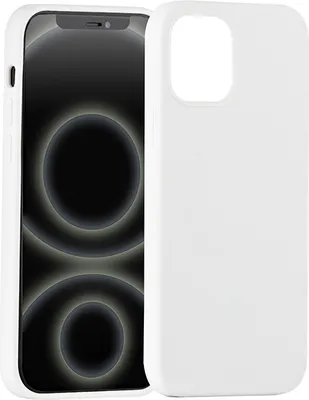 Image de Housse silicone CARNEVAL SNAP pour iPhone 12 mini avec MagSafe - blanc