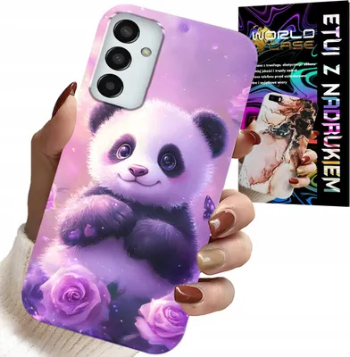 Produktbild von Gehäuse Für Samsung Galaxy M23 - Süsse Panda-Designs Für Kinder + Glas