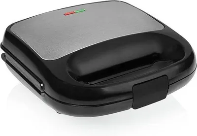 Image de Grill 6 compartiments amovibles avec revêtement antiadhésif - Grill à pain et petits pains de 750 W pour le camping et la cuisine d'extérieur