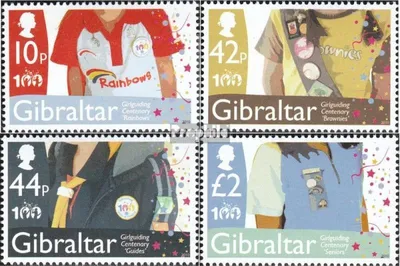 Produktbild von Briefmarken Gibraltar 2010 Mi 1391-1394 (kompl.Ausg.) postfrisch Pfadfinderinnen