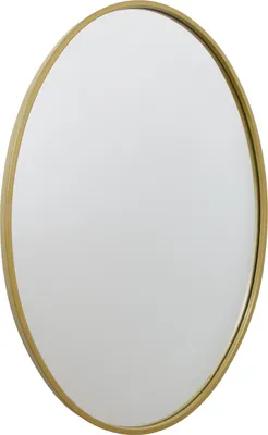 Produktbild von Fragix Boston Spiegel Oval - Gold - Metallrahmen - 70x50