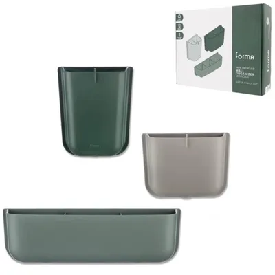 Image de Forma Morgan Boîtes De Rangement Murales 29 Cm Lot De 3