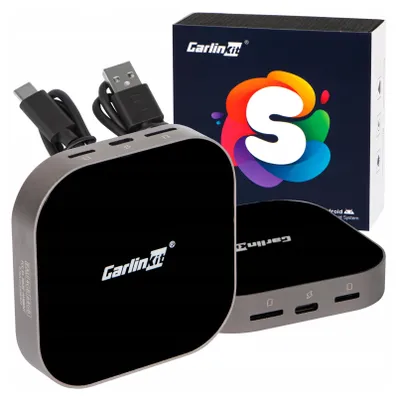 Zdjęcie produktu dla Adapter Bezprzewodowy Carlinkit Tbox S s2b 4/64GB CarPlay Android Auto (18158218226)