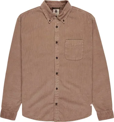 Produktbild von Element Button Down Corduroy Regular Fit Langarmhemd Braun L Herren Braun L
