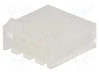 Immagine prodotto di 5 connettori 396, 3,96 mm, per montaggio su circuito stampato, con 4 pin femmina, 250V, codice prodotto 09-50-3041, marca Signteck