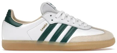 Produktbild von adidas Samba OG Cloud White Collegiate Green Gum - EU 44 2/3