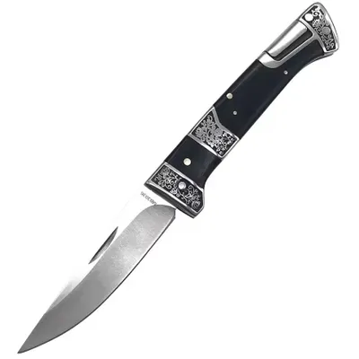Zdjęcie produktu dla Outdoorowy składany nóż CO-32795 - czarny KP32795