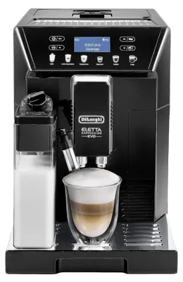 Obrázek produktu pro De’Longhi ECAM46.860.B, Espresso kávovar, 2 l, Kávová zrna, Mletá káva, Vestavěný mlýnek, 1450 W, Černá