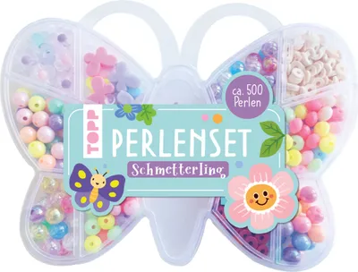 Produktbild von Perlenset Schmetterling
