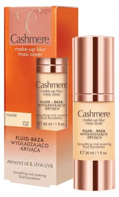 Obrázok produktu pre Dax Cosmetics Kašmírový Fluid - Vyhladzujúca A Krycia Báza Č. 02 Nude 30Ml