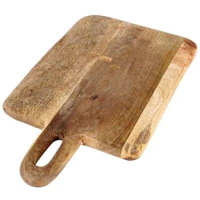 Produktbild von Schneide- und Servierbrett aus Holz, 33 x 20 cm