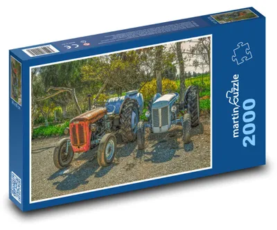 Zdjęcie produktu dla martinpuzzle - Puzzle 2000 - Traktory na farmie