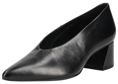 Produktbild von Högl Pumps aus Leder mit spitzer Form, eleganter Silhouette und stabilem Blockabsatz