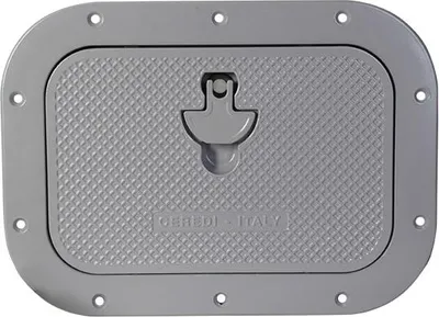 Obrázek produktu pro Hliníkový palubní poklop 270×370 mm, černý - Allpa 2500