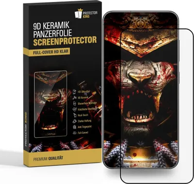 Produktbild von 6x 9D Keramik für Samsung Galaxy S20 FE FULL-COVER Panzerfolie Displayschutz Panzerschutz Schutzfolie Displayfolie Folie ANTI-SHOK ANTI-BRUCH-ANTI-STOß