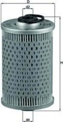 Produktbild von Kraftstofffilter MAHLE KX 35