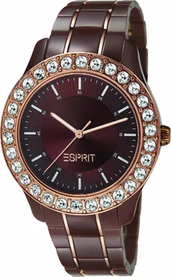 Produktbild von Esprit ES106252004 Blushes Brown Damenuhr