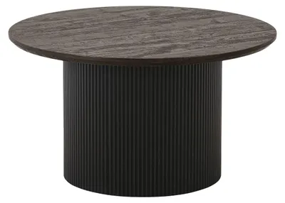 Produktbild von Boavista Couchtisch rund dunkelbraun ø80x45 cm