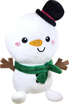 Produktbild von Nobby Xmas Hundespielzeug Plüsch Schneemann 27 cm