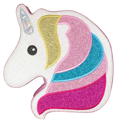 Produktbild von Hochwertige Glitzer Handtasche - Einhorn 24cm