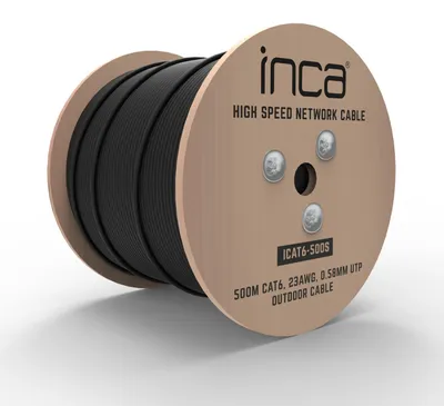 Produktbild von INCA Ethernetkabel ICAT6-500S   CAT6, 500m