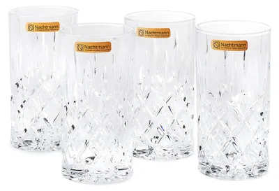 Zdjęcie produktu dla Nachtmann Noblesse, Przezroczysty, Szkło, 4 szt., Okrągły, Noblesse, 375 ml