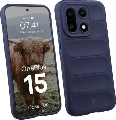 Produktbild von Robuste Handyhülle für OnePlus 15, Bizon Case Tur, Dunkelblau