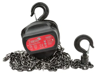 Obrázok produktu pre Reťazový kladkostroj 1t, 3m, Tvardy