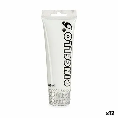 Obrázek produktu pro Akrylová malba bílá 120 ml (12 kusů)