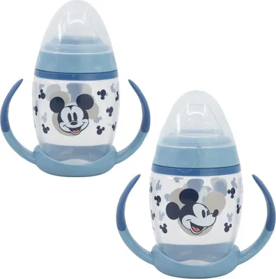 Produktbild von Disney Baby Mickey Maus Milchflasche Babyfläschchen Haltegriff 270 ml