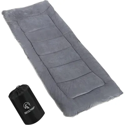 Produktbild von Campingmatratze 18255DE, 190 × 75 cm, mit Polyesterfüllung, grau