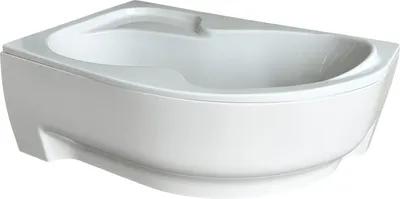 Produktbild von ECOLAM Badewanne Wela 160x100 cm links Eckbadewanne + Schürze Acryl Antirutsch-Oberfläche  Acrylwanne Qualitätswanne Ablaufgarnitur Silikon Füße Set