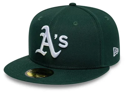 Produktbild von New Era 59FIFTY Cap MLB League Essential Athletics dark green 7 7/8