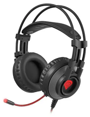 Image de GENESIS Radon 600, Câble, Jouer, 20 - 20000 Hz, Casque avec microphone, Noir, Rouge