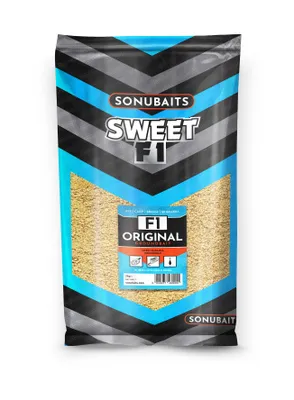 Zdjęcie produktu dla 2kg SONUBAITS F1 SWEET ORIGINAL Pokarm matchowy Pokarm wędkarski Karpie Skimmery Leszcze