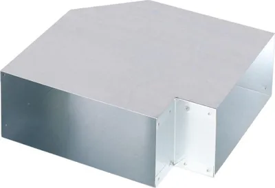 Produktbild von Flachkanal Bogen 90° 200 x 90 mm