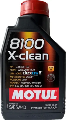 Produktbild von Motul 8100 X-clean 5W-40 1 Liter