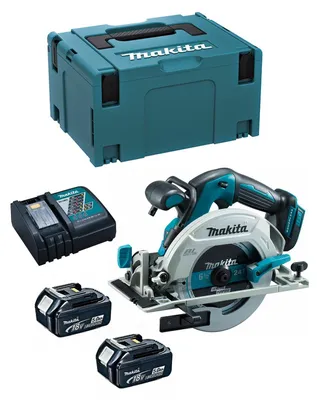Imagen del producto de Sierra Circular MAKITA DHS680RTJ (2 x 5,0 Ah + DC18RC + MAKPAC 3)