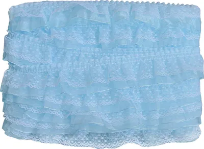 Produktbild von Spitzenrüsche 1m Rüsche Spitze Borte Meterware
