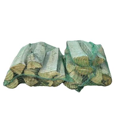 Produktbild von Kaminholz Laubholz MIX 30-33 cm, 25 dm³,  im Netzt 12,5 dm³( 2 Netze) – kammergetrocknetes Restfeuchte unter 20% im Kern, Brennholz für Kamin und Ofen