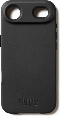 Immagine prodotto di Custodia per iPhone Air, Mujjo Custodia in pelle per MagSafe, Nero