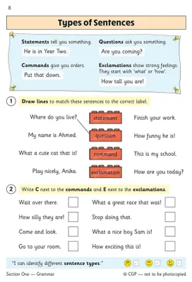 Productafbeelding van KS1 English Year 2 Grammar, Punctuation & Spelling Targeted Question Book (with Answers)