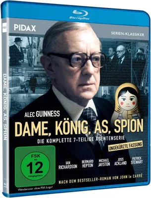 Produktbild von Dame, König, As, Spion - Ungekürzte Fassung / Die komplette 7-teilige Agentenserie nach dem   von John le Carré (Pidax Serien-Klassiker) [Blu-ray]